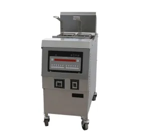 1 Tank and 2 Basket Gas Open Fryer with Oil Pump (Digital Control)