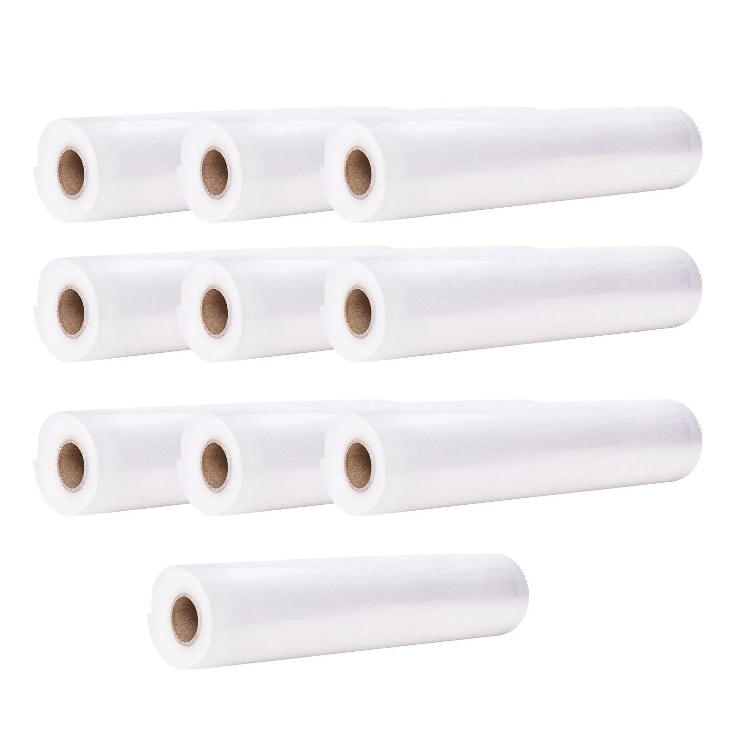 10 Pack Vacuum Food Sealer Rolls, Universal Compatible, Multi-Purpose