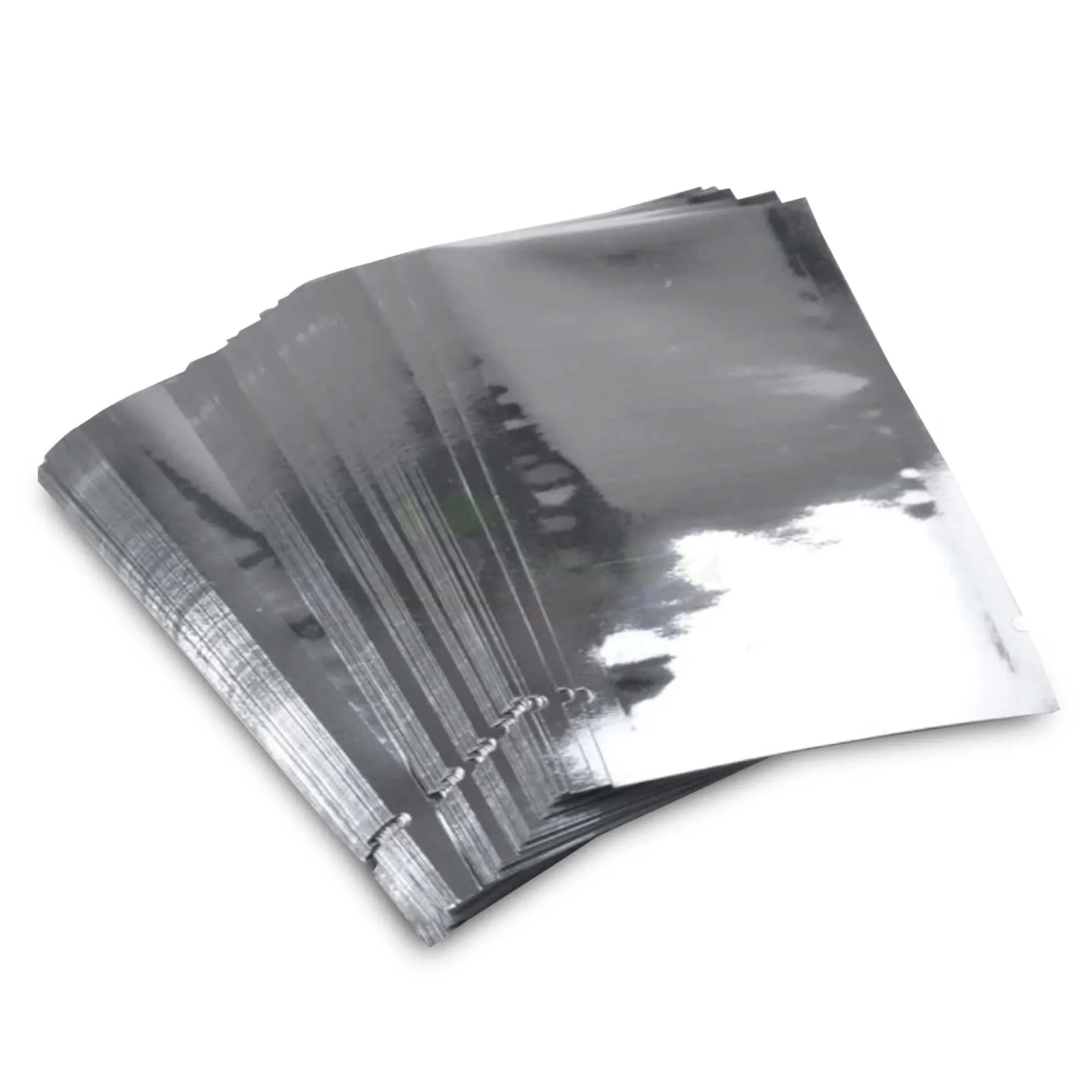 100x Mylar Vacuum Food Pouches - Standing Insulated Fresh Food Storage Bag