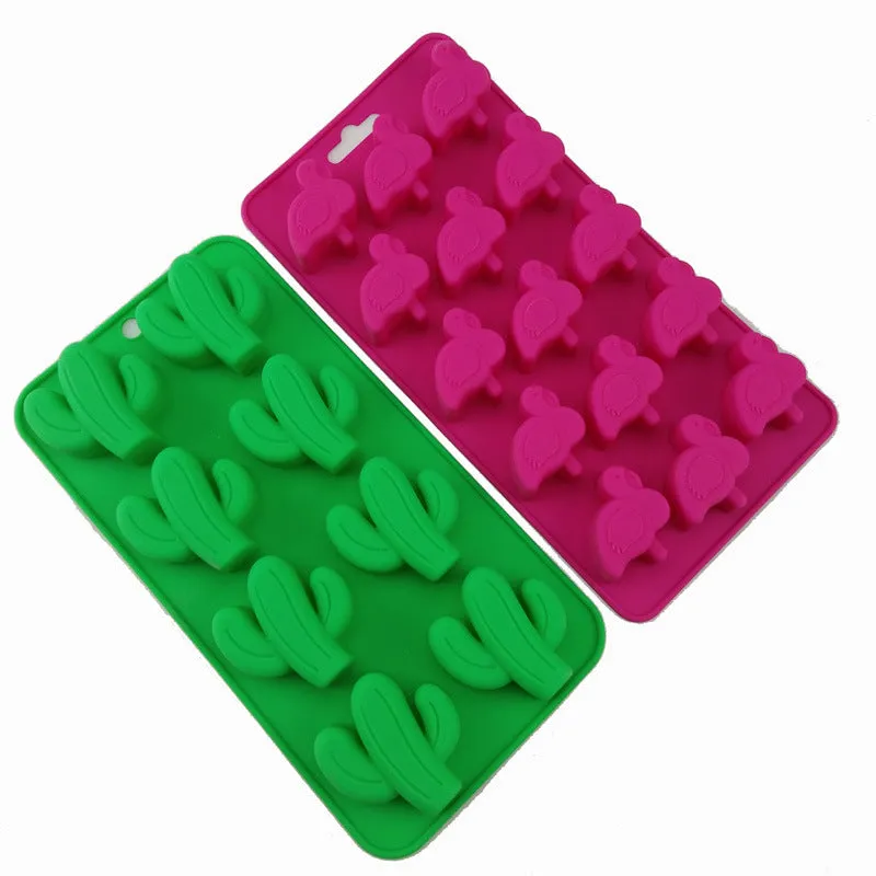 10pcs Silicone Mold Silicone Ice Tray Pineapple Chocolate Mold DIY Baking Mold