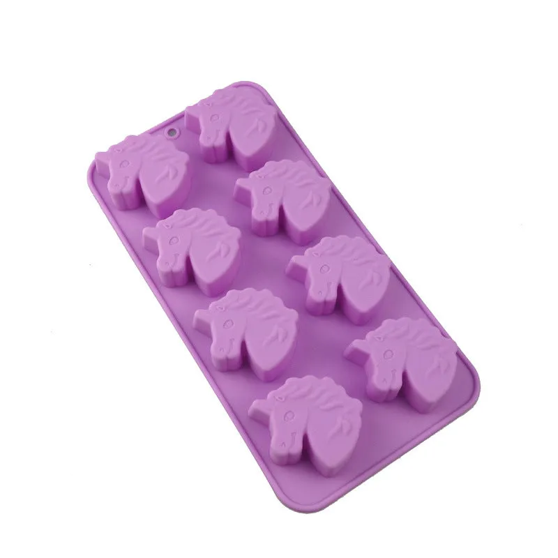 10pcs Silicone Mold Silicone Ice Tray Pineapple Chocolate Mold DIY Baking Mold