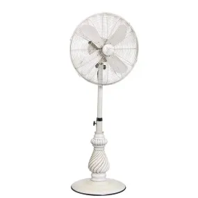 18" White Outdoor Fan - Providence