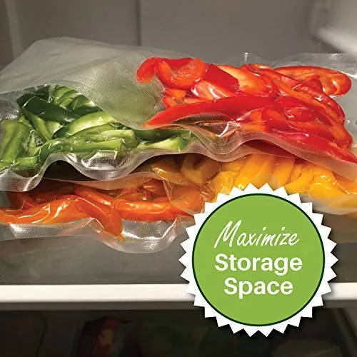 200 FoodVacBags 6" X 10" Vacuum Sealer 4 mil Food Storage Bags for Foodsaver™