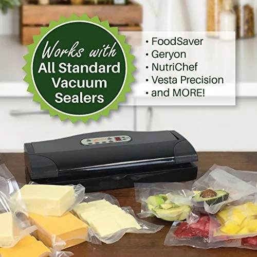 200 FoodVacBags 6" X 10" Vacuum Sealer 4 mil Food Storage Bags for Foodsaver™