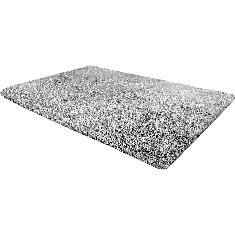 200x140cm Floor Rugs Large Shaggy Rug Area Carpet Bedroom Living Room Mat - Grey