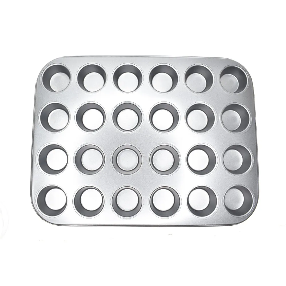 24 in 1 Muffin and Cupcake Baking Tray – Non-Stick Multipurpose Bakeware BT049