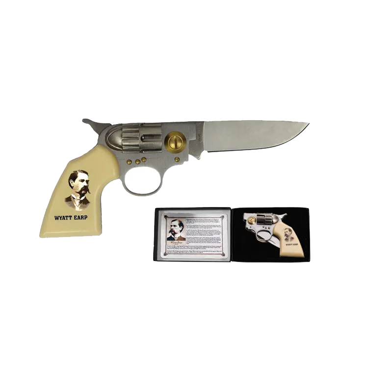 3 18" Gun Style Folding Knife, Gift knives and novelties