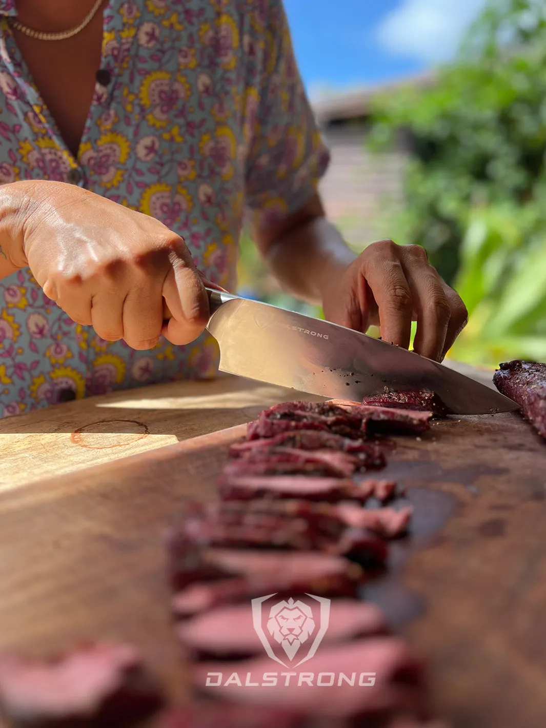 3-Piece Knife Set | Chef - Santoku - Paring | Sustainable and Earth-friendly Material | Gaia Series | Dalstrong ©