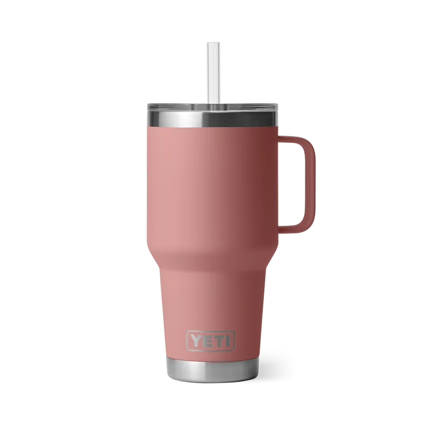 35 oz. / 1L Straw Mug w/ Straw Lid - Sandstone Pink