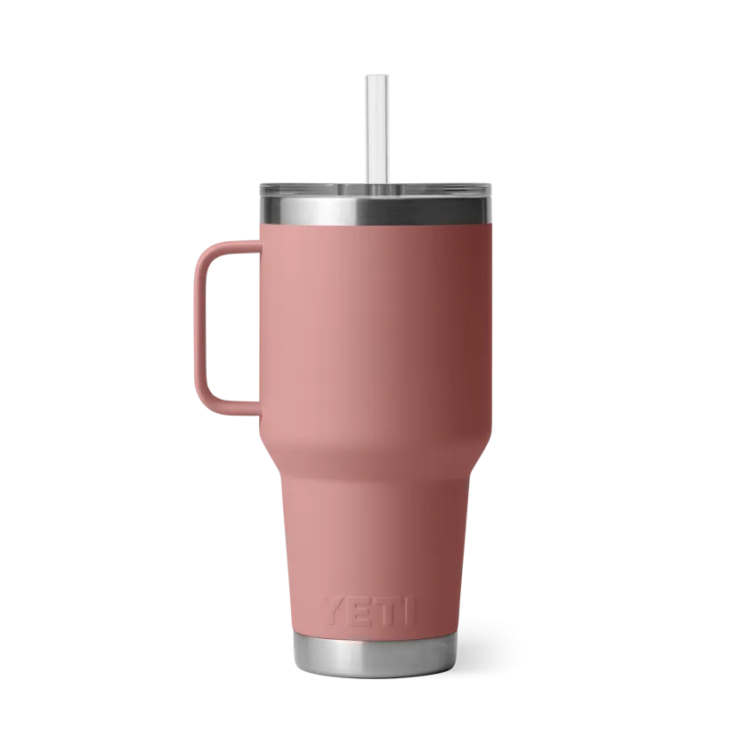 35 oz. / 1L Straw Mug w/ Straw Lid - Sandstone Pink