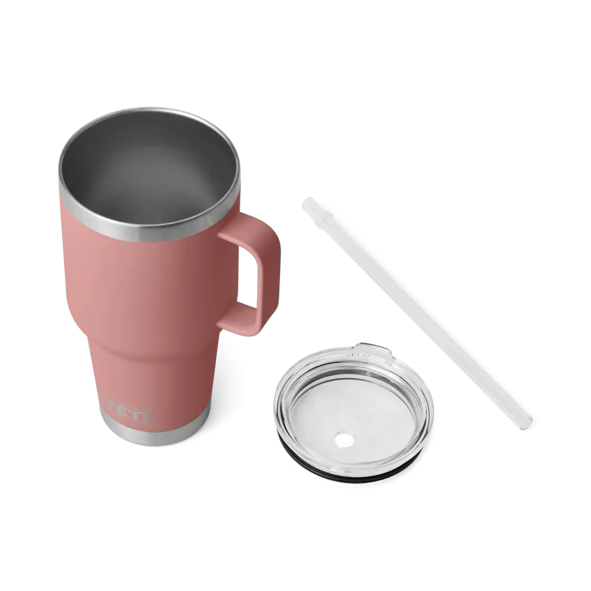 35 oz. / 1L Straw Mug w/ Straw Lid - Sandstone Pink