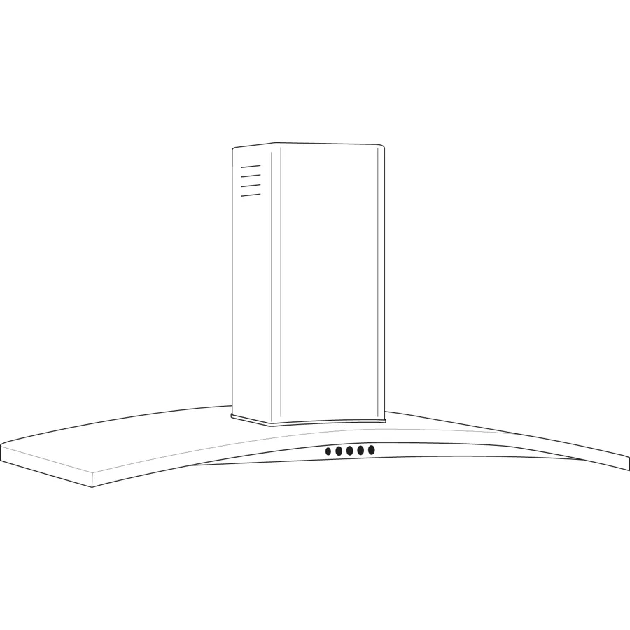 36" Island-Mount Chimney Hood - (UVI7361SWSS)