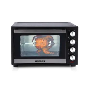 38L Fast-Bake Electric Rotisserie Mini Oven and Grill Cooker