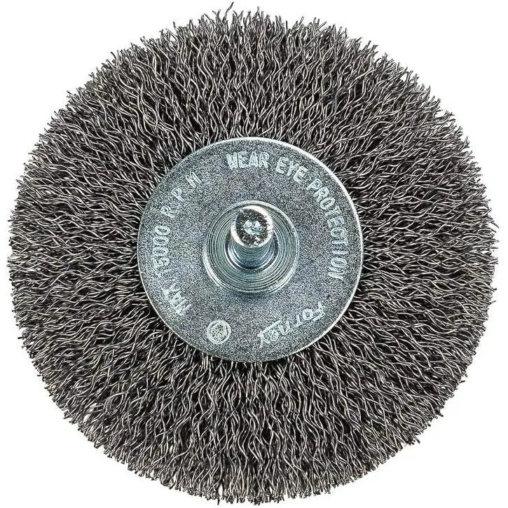 3" Coarse Crimped Wire Wheel