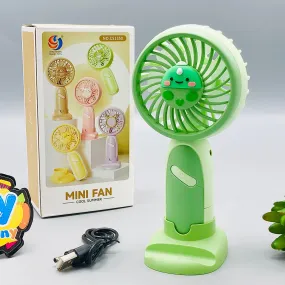 6* Inches Mini Rechargeable Cool Summer Fan