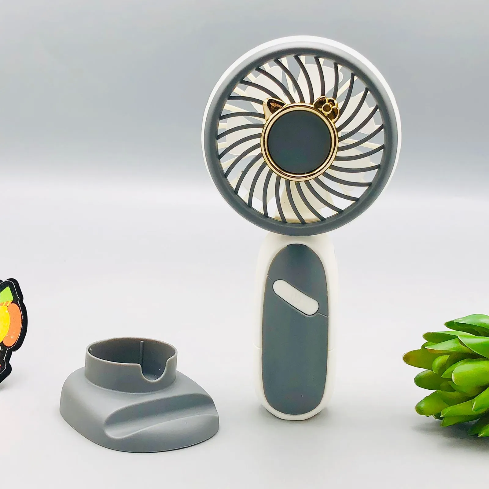 6* Inches Mini Rechargeable Cool Summer Fan