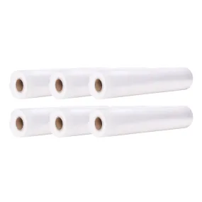 6 Pack Vacuum Food Sealer Rolls, Customizable, Multi-Purpose