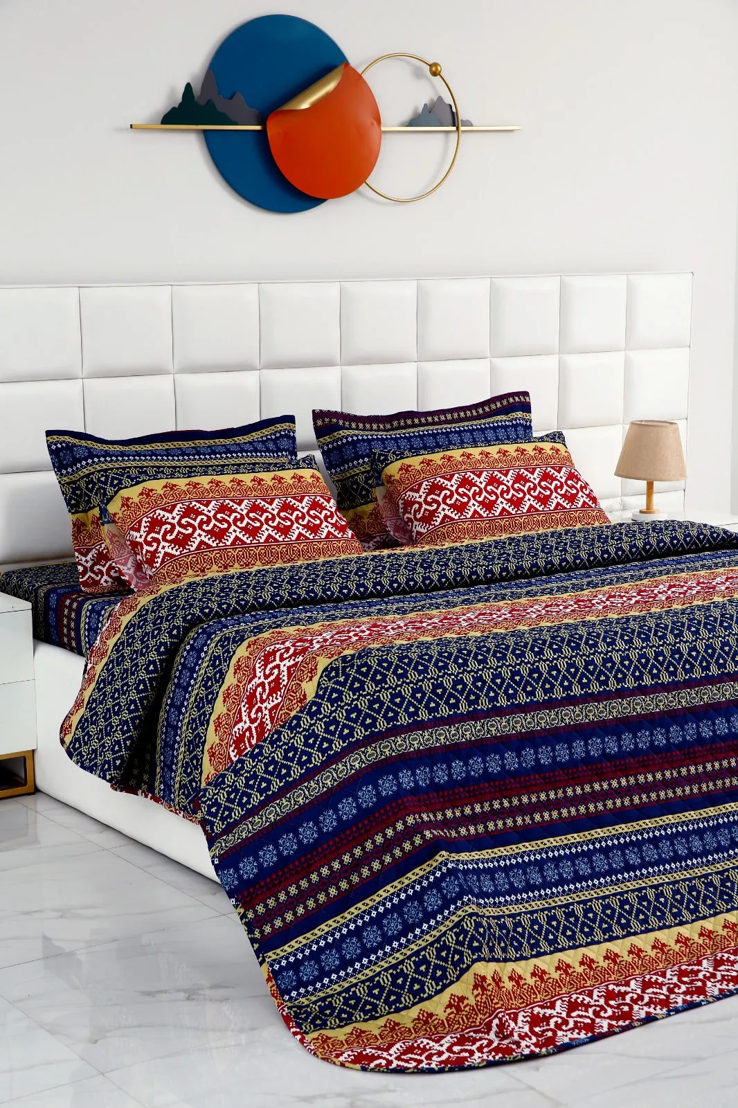 6 PCs Bed Spread Set-Express