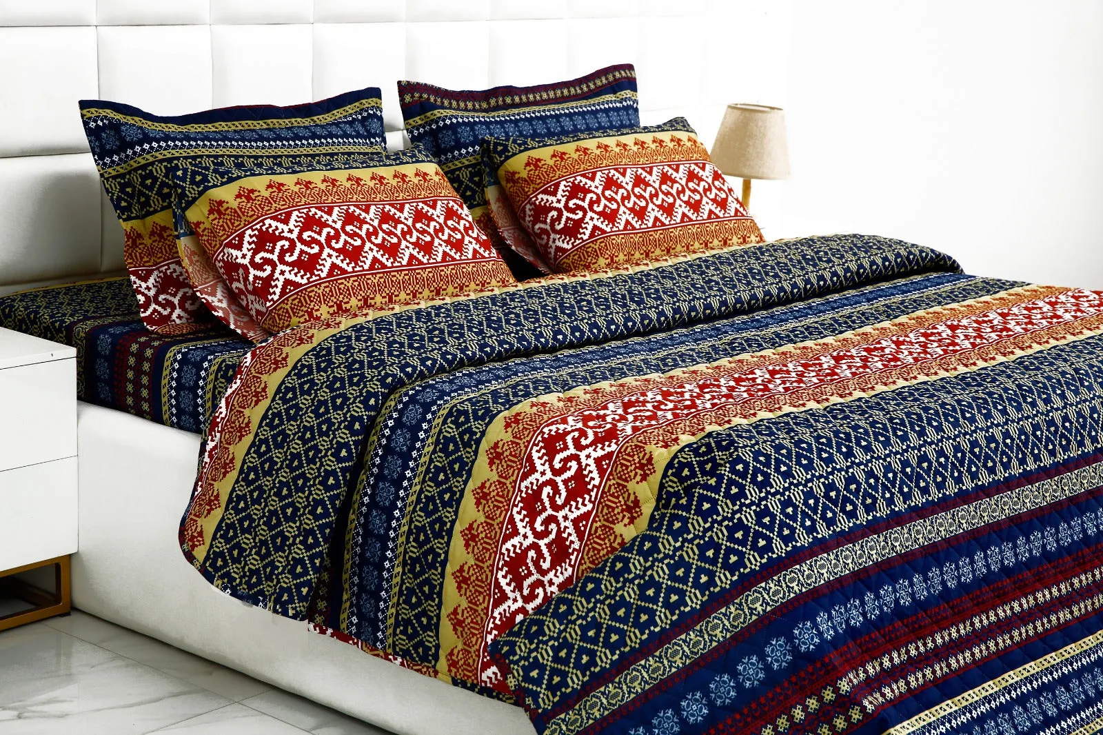 6 PCs Bed Spread Set-Express