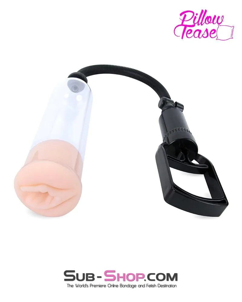 6866M      Erection Enhancer Penis Pump with Real Feel Pussy Sleeve - LAST CHANCE - Final Closeout!