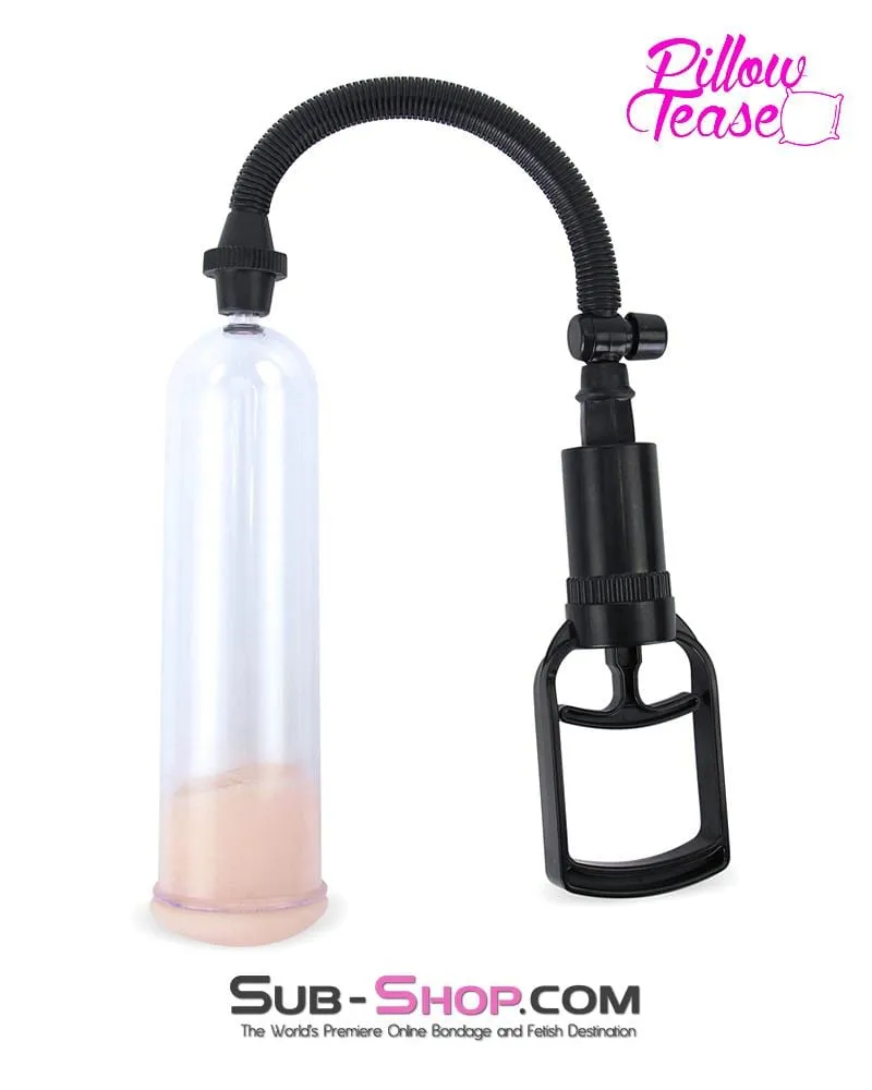 6866M      Erection Enhancer Penis Pump with Real Feel Pussy Sleeve - LAST CHANCE - Final Closeout!