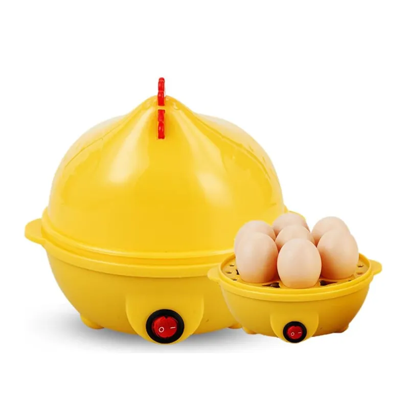 7 Eggs Capacity Hen-Shaped Egg Steamer Ia59