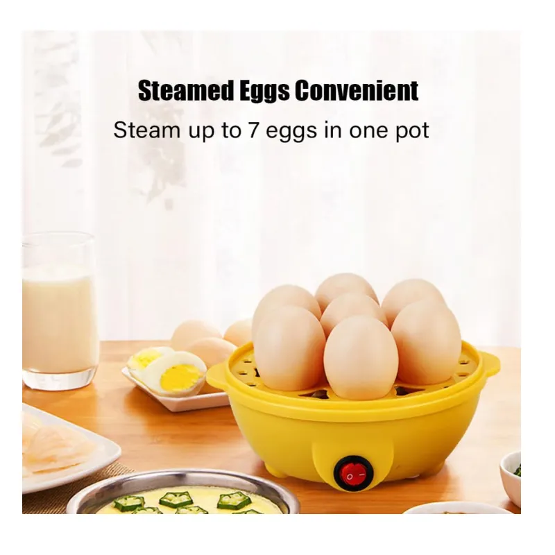 7 Eggs Capacity Hen-Shaped Egg Steamer Ia59