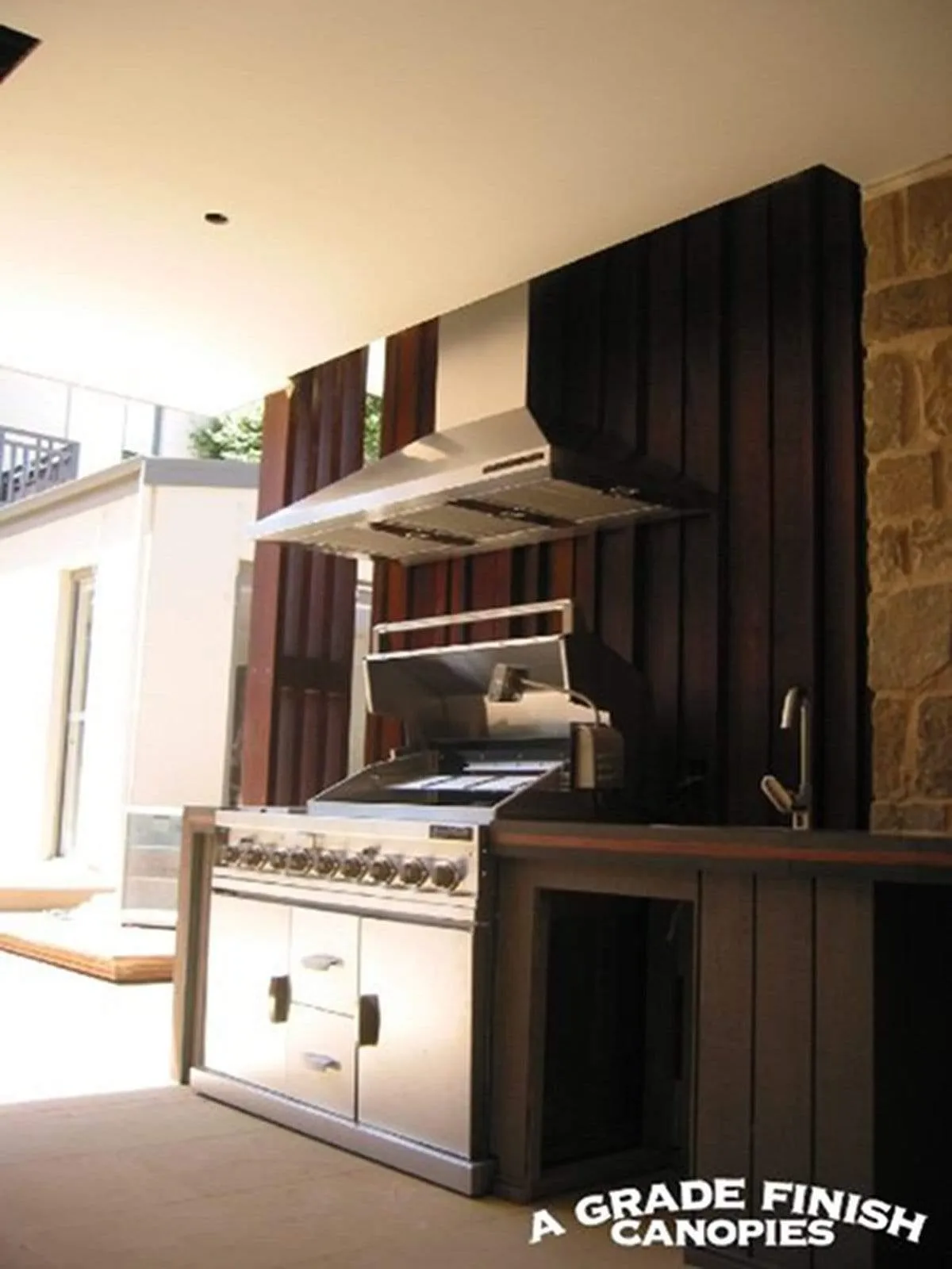 A Grade Finish Canopies 1500 Professional Rangehood