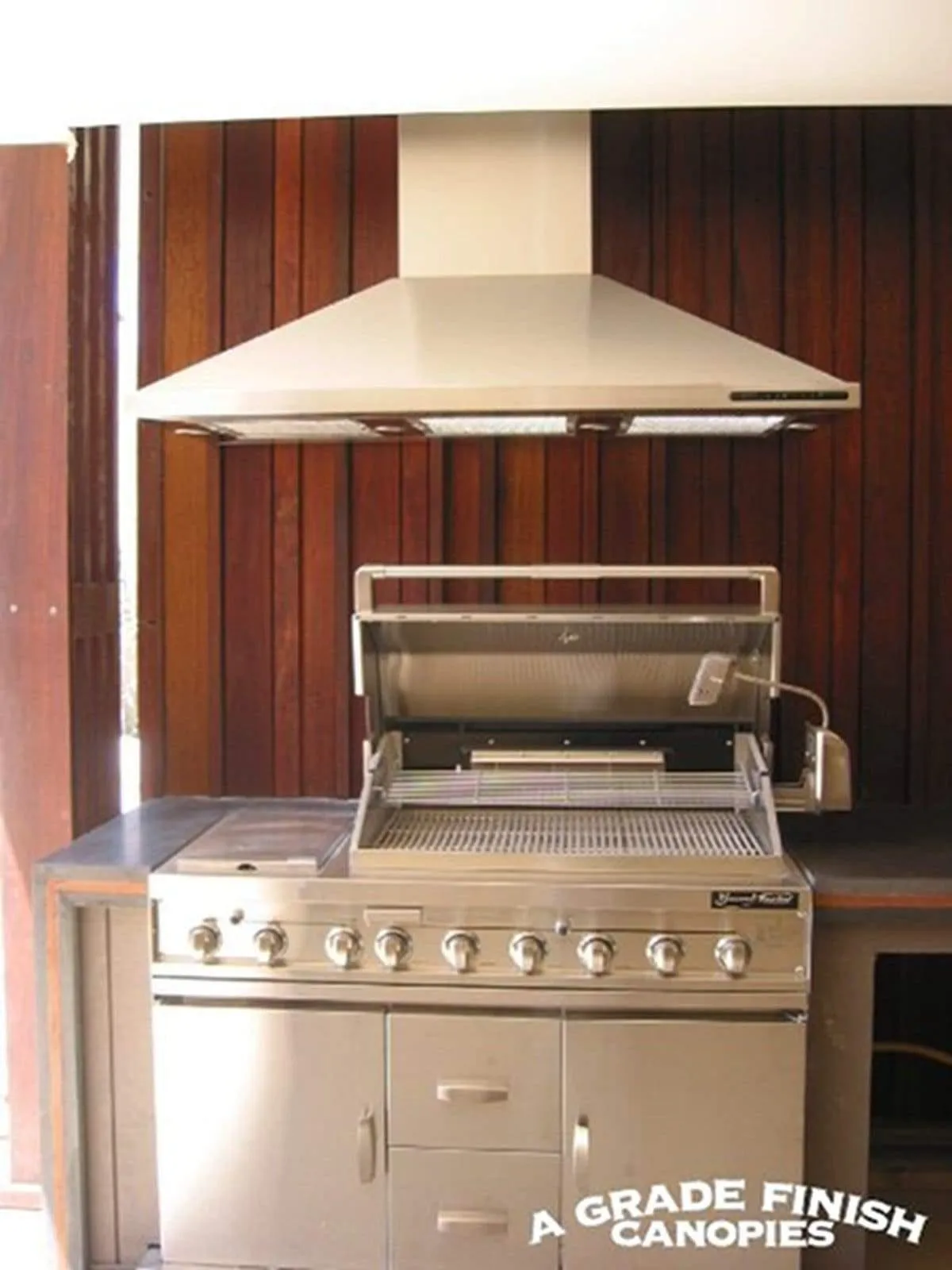 A Grade Finish Canopies 1500 Professional Rangehood