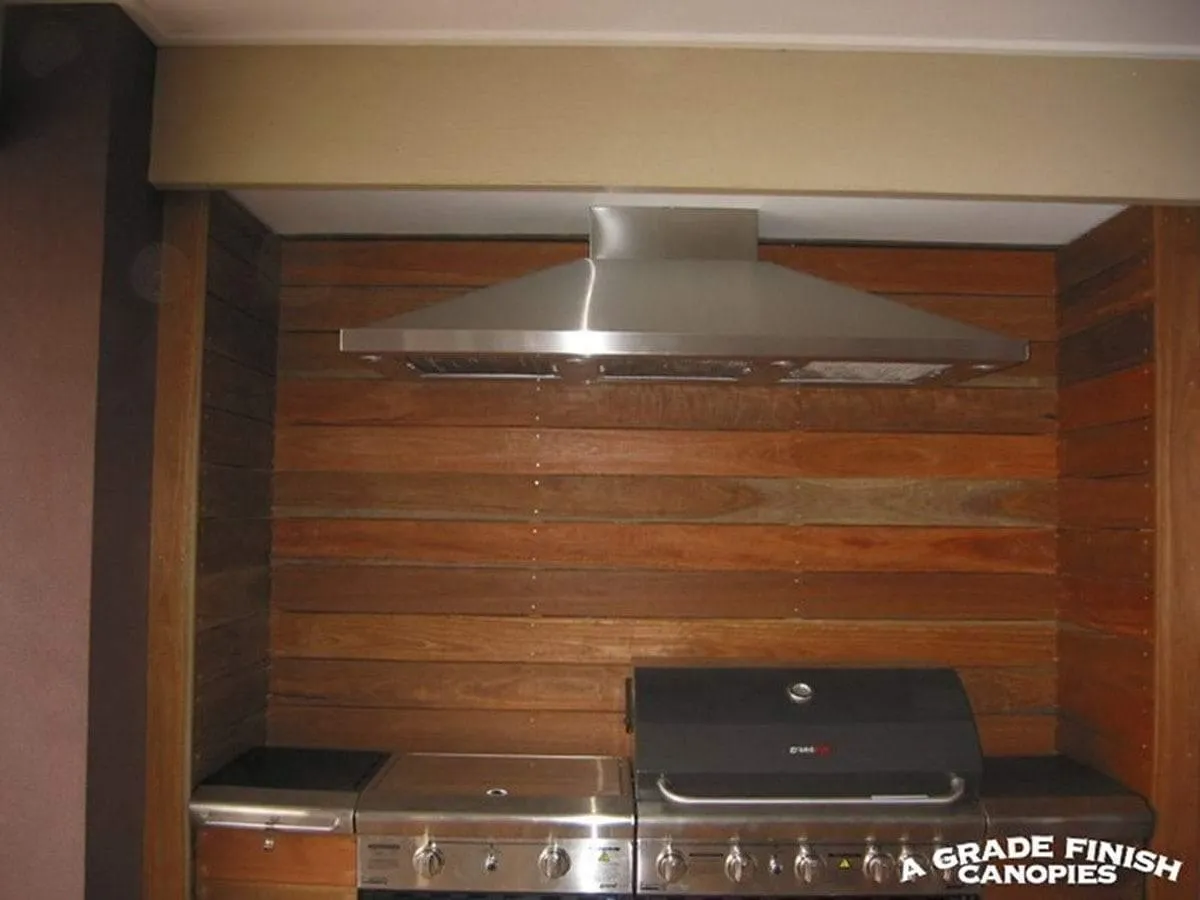 A Grade Finish Canopies 1500 Professional Rangehood