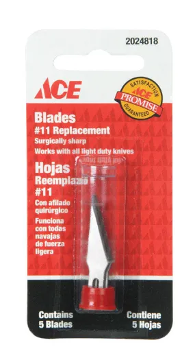 Ace Replacement Blade Silver 1 pk