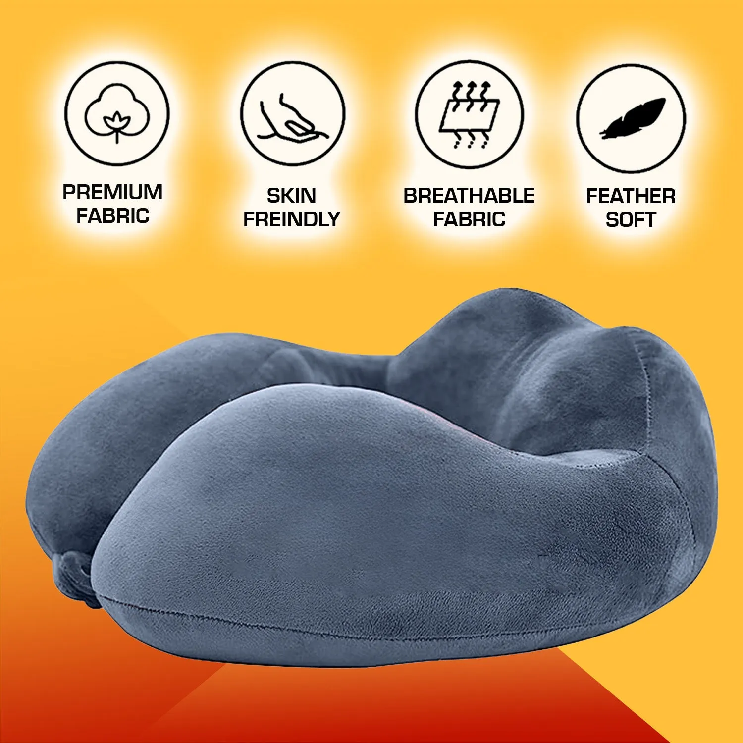 Airplane Travel Pillow Neck Adjustable 360 Degree Support Neck Pillow