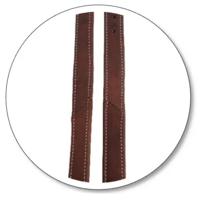 Antarès Signature Stirrup Leathers   FREE Custom Name Tag!