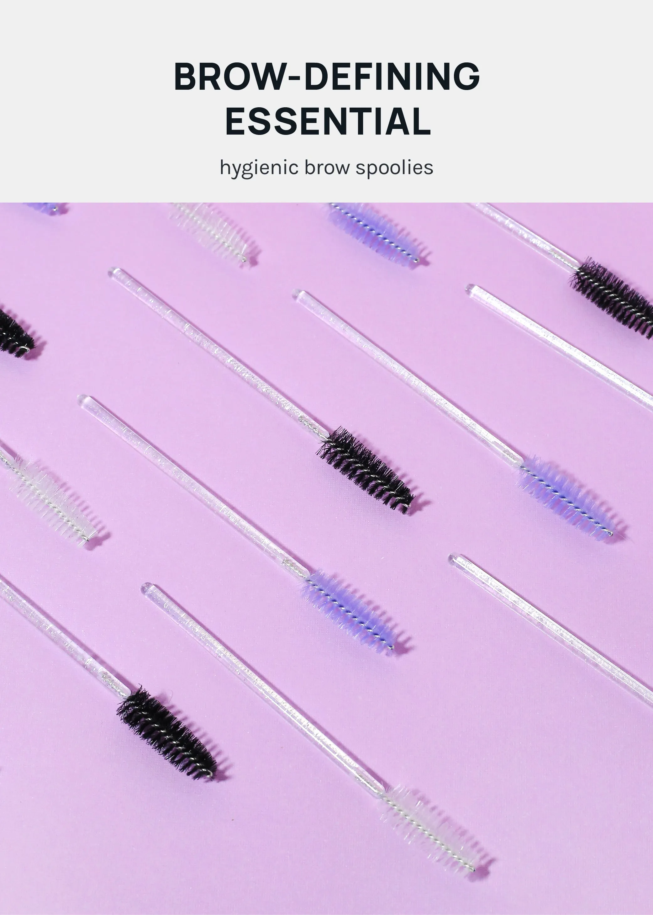 AOA Disposable Brow   Lash Spoolies