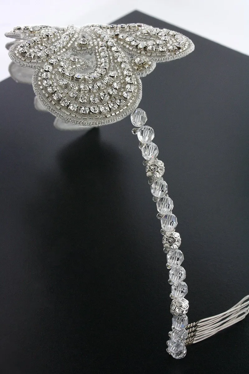 Art Nouveau Crystal Headband