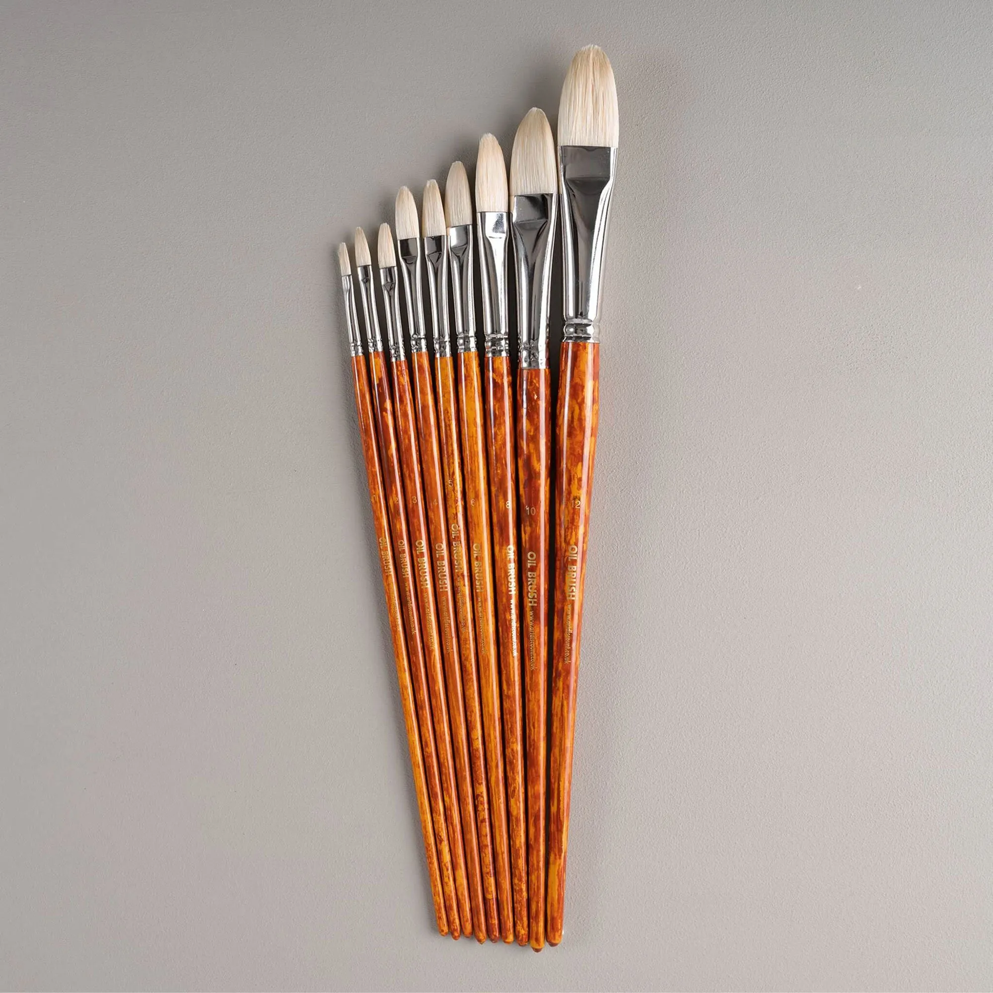 ARTdiscount Bristle Brushes - Filbert