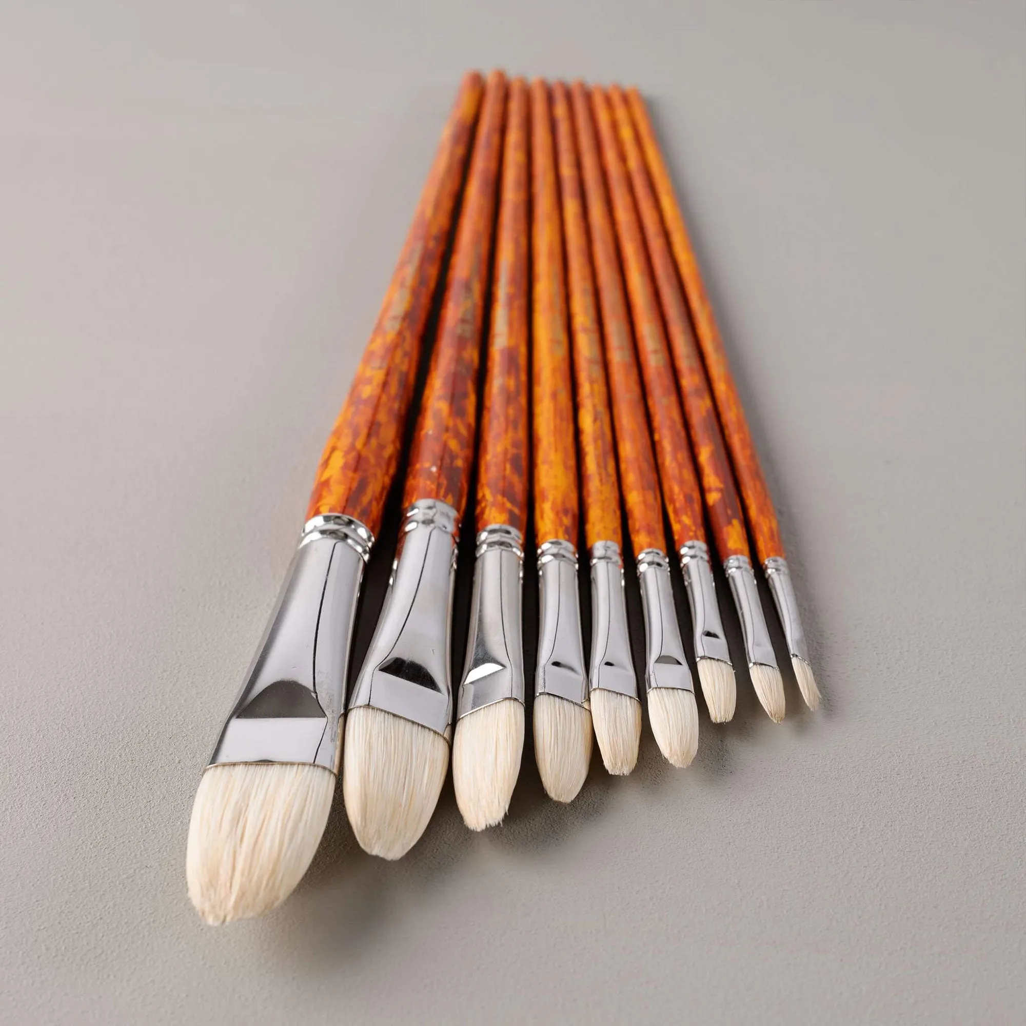 ARTdiscount Bristle Brushes - Filbert