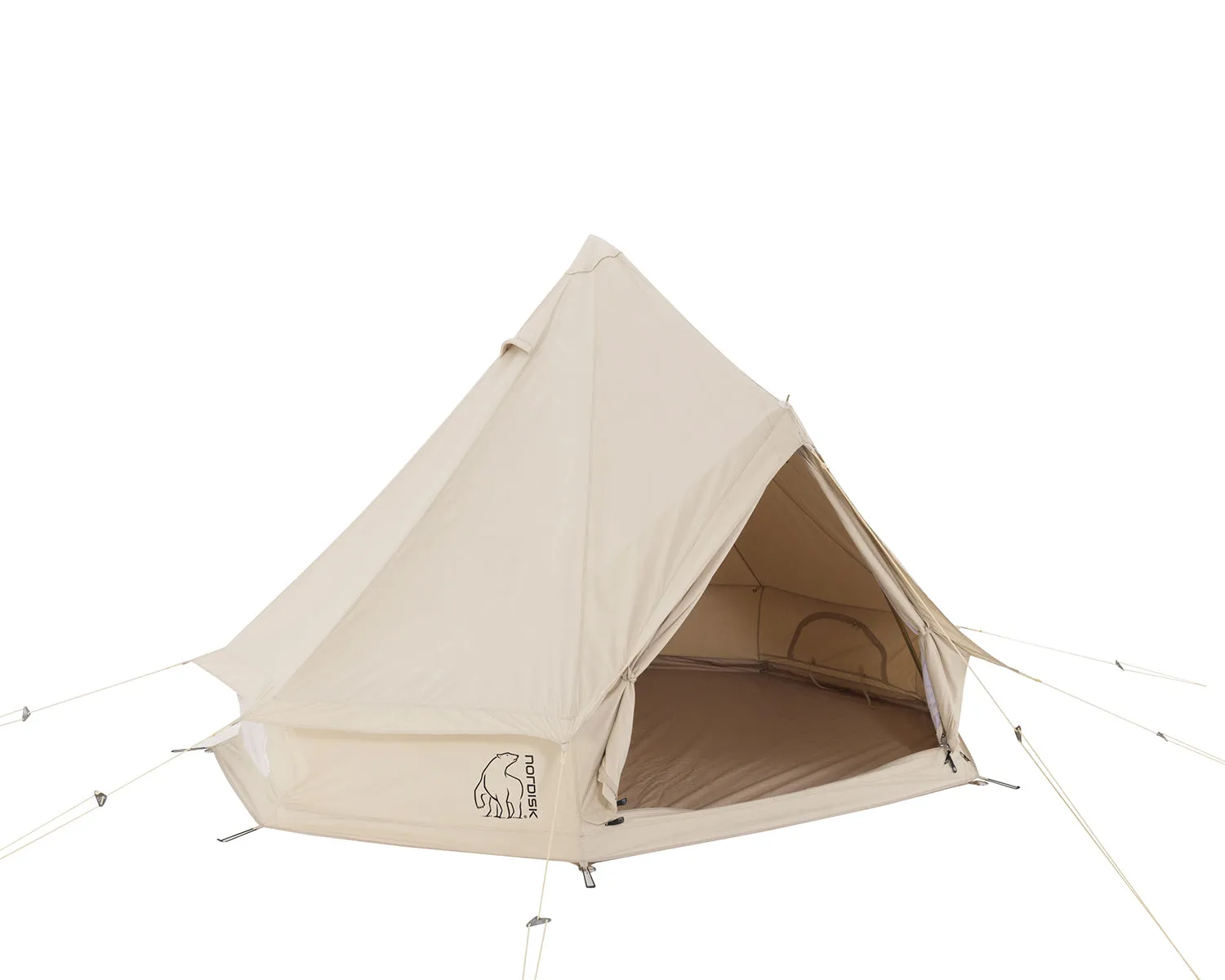 Asgard 7.1 m² glamping tent - 3 person - Natural