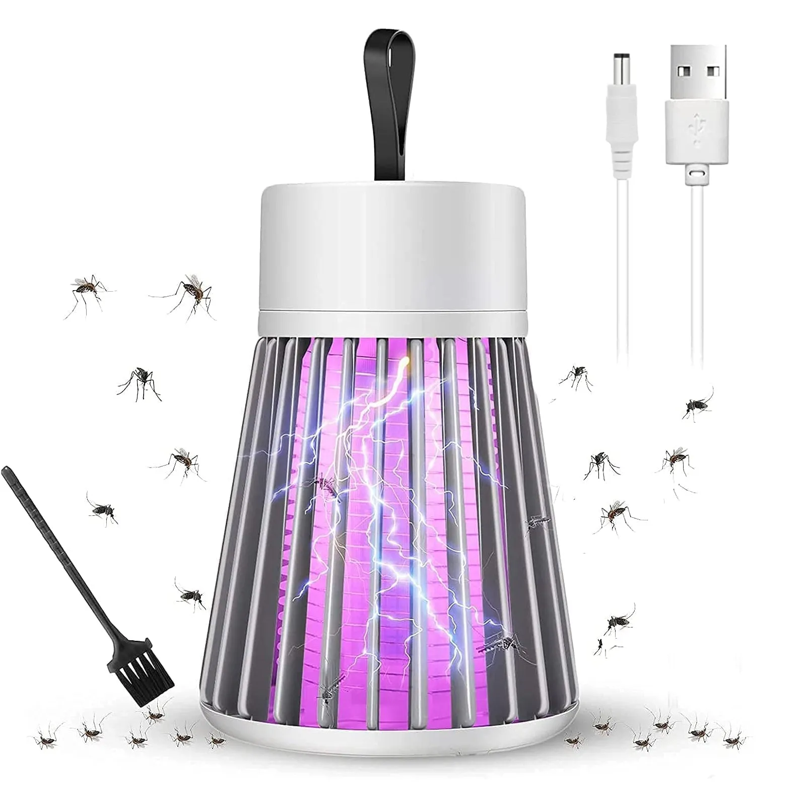 Attract & Trap: Eco-Friendly Mosquito Eliminator (USB Powered)