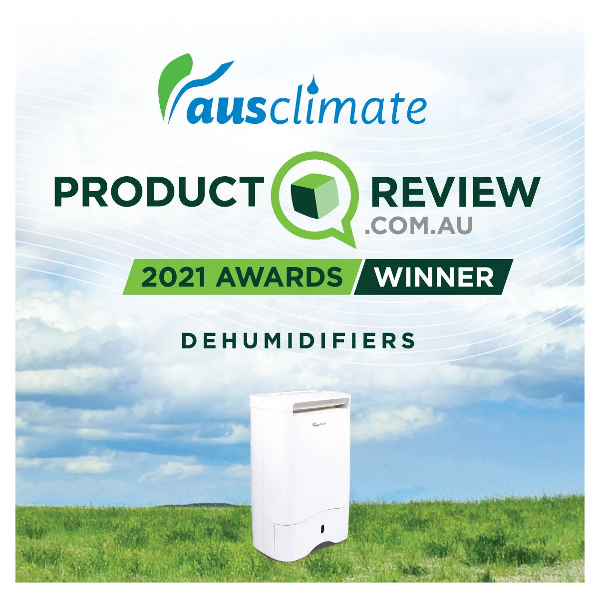 Ausclimate Cool Seasons Premium 10L Desiccant Dehumidifier AU-1910DD