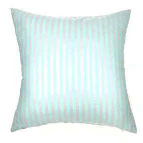 Baby Blue Stripe Throw Pillow Cover 22x22