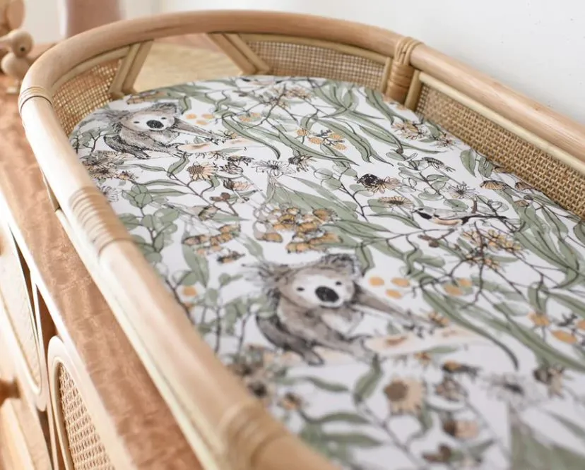 Bamboo Jersey Bassinet Sheet