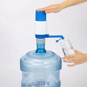 Barreled water dispenser hand pressure type