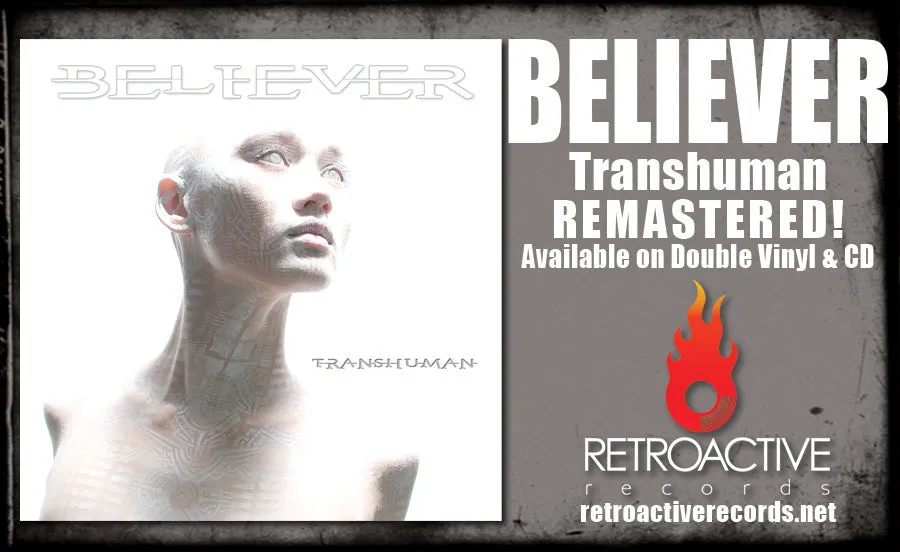 BELIEVER - GABRIEL (*NEW-CD, 2021, Bombworks Records) w members from Evanescence/Living Sacrifice