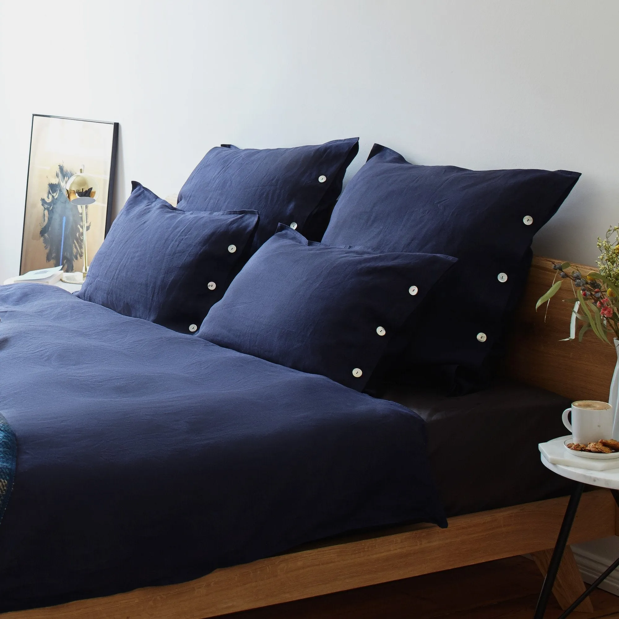 Bellvis Pillowcase [Dark blue]