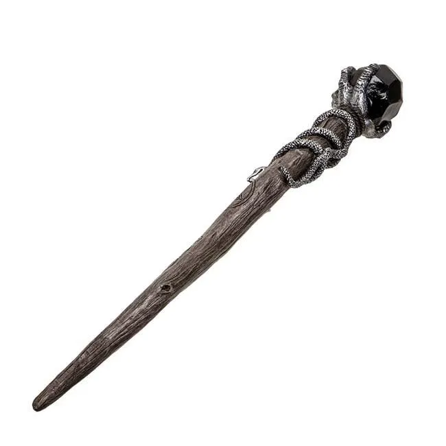 Black Magic Serpent Wand | Enchanted Wand for Spells and Rituals