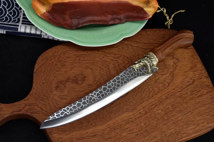 Bone Picking Knife Kitchen Knife Hand Forging Knife Edge Slaughtering Knife Chef Knife Bone Picking Knife