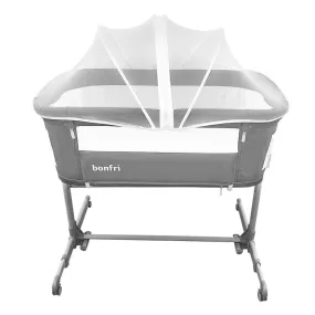 Bonfri S5 Rock&Relax Bassinet (with Bag & Mosquito Net) - Grey