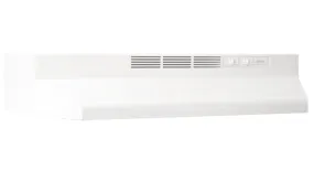 Broan 21" White Non-ducted Under Cabinet Range Hood - 412101