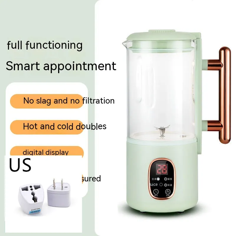 Broken Wall Soybean Milk Machine Household Small Mini Multi-function Full Heating Automatic Cleaning